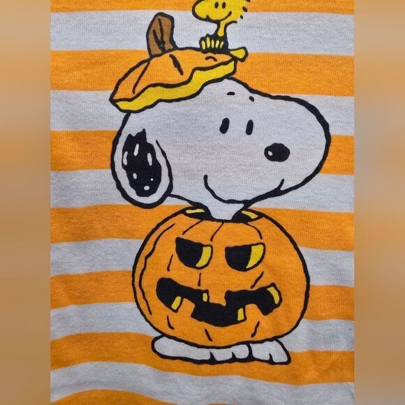 New Size 2T Peanuts Halloween Pajamas 2pc Set Girl Boy Toddler Dog 100% Cotton - Picture 2 of 4